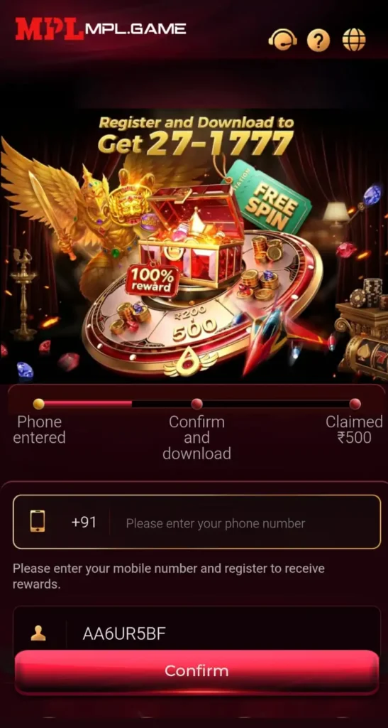 MPL Game Download with MPL App, MPL APK, online play, bonus and reward access